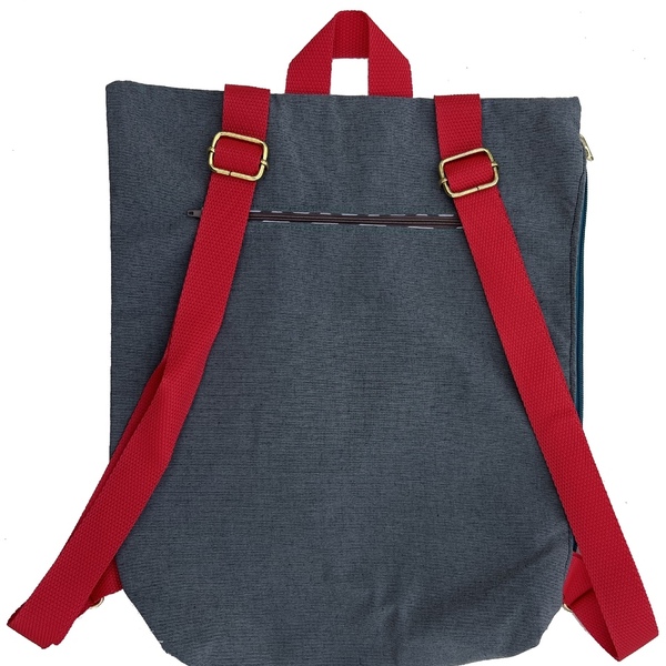Σακίδιο πλάτης / backpack από ύφασμα vespa 1 - ύφασμα, πλάτης, all day, φθηνές - 2