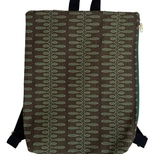 Σακίδιο πλάτης / backpack από ύφασμα olive 1 - πλάτης, ύφασμα, φθηνές, all day