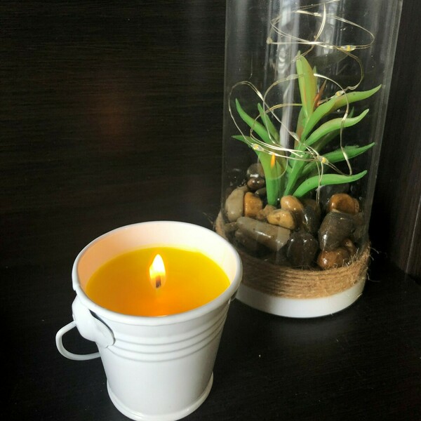 Κερί ελαιόλαδου εντομοαπωθητικό με άρωμα σιτρονέλας - αρωματικά κεριά - 5