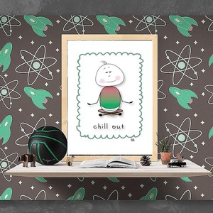 Παιδική αφίσα Chill out| 21 εκτυπώσιμα μεγέθη - αφίσες, δώρα για παιδιά, κάρτες, προσκλητήρια - 5