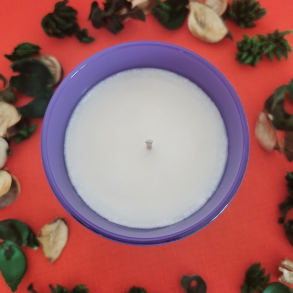Κερί με άρωμα Σύκο Κέρκυρας - αρωματικά κεριά, κεριά, κερί σόγιας - 3