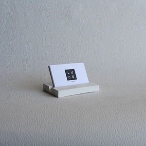 Βάση Κινητού Ορθογώνια από τσιμέντο Λευκό 10cm | Concrete Decor - δίσκος, τσιμέντο, πιατάκια & δίσκοι