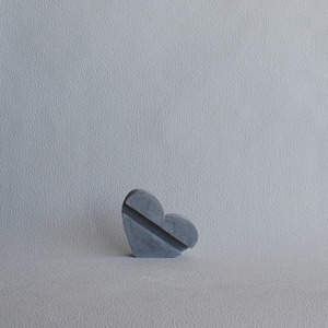 Βάση Kινητού Kαρδιά από τσιμέντο Γκρι 10cm| Concrete Decor - δίσκος, τσιμέντο, πιατάκια & δίσκοι - 4