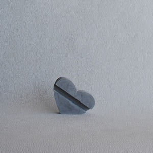 Βάση Kινητού Kαρδιά από τσιμέντο Γκρι 10cm| Concrete Decor - δίσκος, τσιμέντο, πιατάκια & δίσκοι