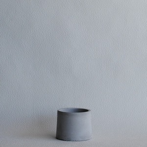 Διακοσμητικό Βαζάκι από τσιμέντο Γκρι 6.5cm | Concrete Decor - βάζα & μπολ, τσιμέντο, γλάστρα