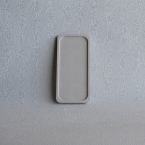Διακοσμητικός Ορθογώνιος Δίσκος από τσιμέντο Μπεζ 16.5cm | Concrete - δίσκος, τσιμέντο, πιατάκια & δίσκοι
