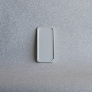 Διακοσμητικός Ορθογώνιος Δίσκος από τσιμέντο Λευκό 16.5cm | Concrete - δίσκος, τσιμέντο, πιατάκια & δίσκοι