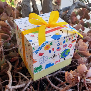 Lip balm σε Exploding Box - Προσωποποιημένο δώρο για δασκάλα - κουτί, δώρα για δασκάλες, προσωποποιημένα - 2