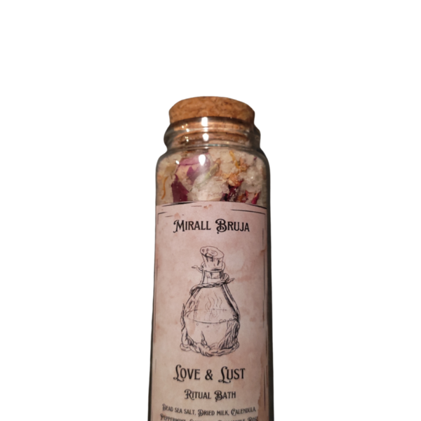 Love and Lust Bath Salts | Natural Self Care | 100g | Άλατα μπάνιου