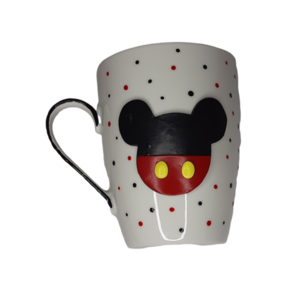 Κούπα Mickey mouse από πολυμερικό πηλό - κούπες & φλυτζάνια, πηλός, ήρωες κινουμένων σχεδίων, αγόρι