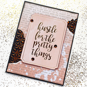 Ευχετήρια κάρτα Hustle for the pretty things - γενέθλια, γιορτή, γενική χρήση - 5