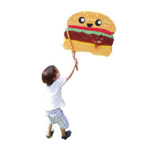 Πινιάτα Χαμπουργκερ (hamburger) ή απλά Burger - γενέθλια, πινιάτες, δώρο έκπληξη - 2