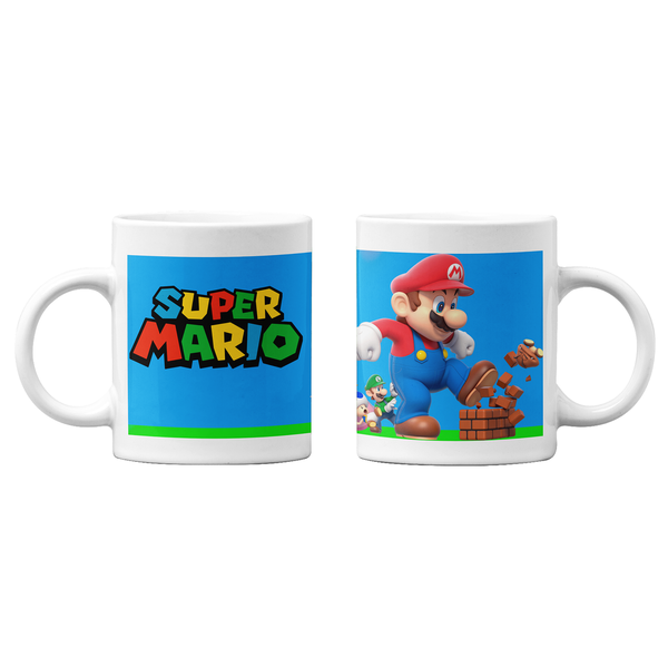 Κεραμική Κούπα Super Mario - πορσελάνη, κούπες & φλυτζάνια, κεραμική κούπα