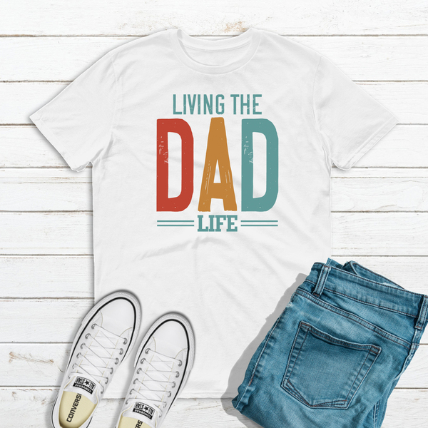 Ανδρικό T-shirt "Dad Life" - μπαμπάς, δώρα για τον μπαμπά, γιορτή του πατέρα - 2
