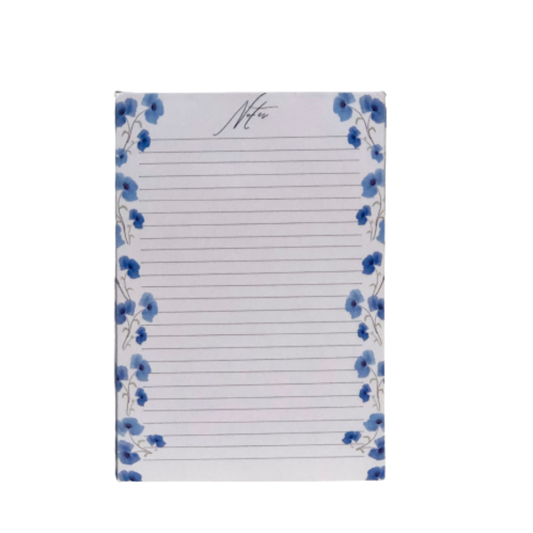 Σημειωματάριο blue flowers - τετράδια & σημειωματάρια