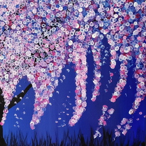 "Willow tree" πίνακας ζωγραφικής - πίνακες & κάδρα, πίνακες ζωγραφικής - 3