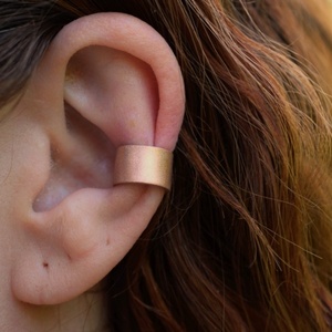 Ear cuff φαρδύ από ασήμι 925 - ασήμι 925, ear cuffs, μεγάλα - 3