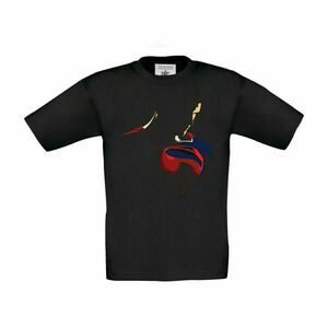 Μαύρο t-shirt από 100% βαμβάκι με εκτύπωση super ήρωα - παιδικά ρούχα, αγόρι, 100% βαμβακερό, personalised