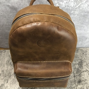 Δερμάτινο χειροποίητο καφέ backpack 27π*34υ*15β - δέρμα, πλάτης, σακίδια πλάτης, all day, μικρές - 2
