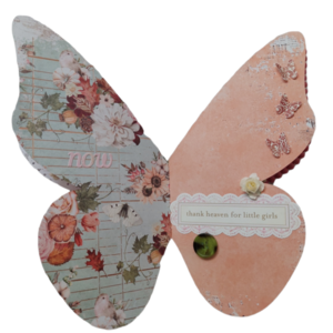 Χειροποίητο Άλμπουμ φωτογραφιών Πεταλούδα - personalised, άλμπουμ, για μωρά - 2