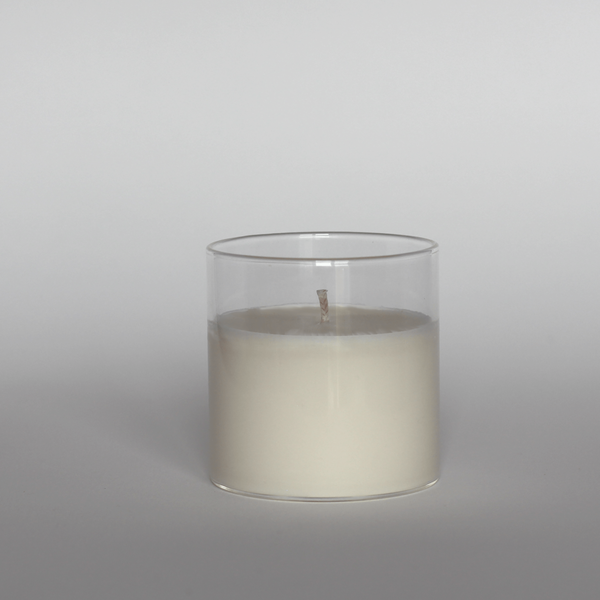 Οικολογικό Κερί σόγιας 110 γρ. 20 - 25 ώρες καύσης, Διάφανο Γυάλινο δοχείο με ξύλινο καπάκι - αρωματικά κεριά - 3