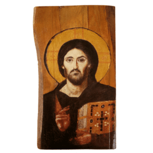 Χειροποίητη Εικόνα Του Ιησού Χριστού Σε Ξύλο 44x22cm - πίνακες & κάδρα, πίνακες ζωγραφικής, εικόνες αγίων