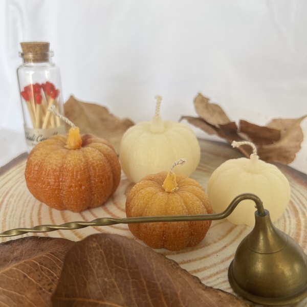 Classic Pumpkin-size large - halloween, αρωματικά κεριά, φθινόπωρο - 2