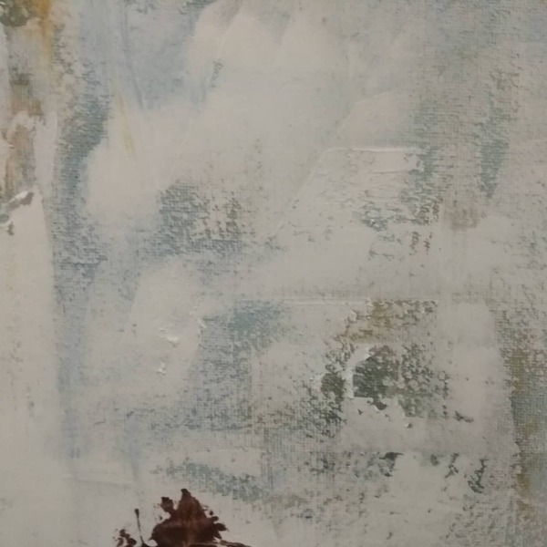 ALASKA 01 - Καμβάς με ακρυλικά Abstract Texture - 50*60 - πίνακες & κάδρα, πίνακες ζωγραφικής - 2