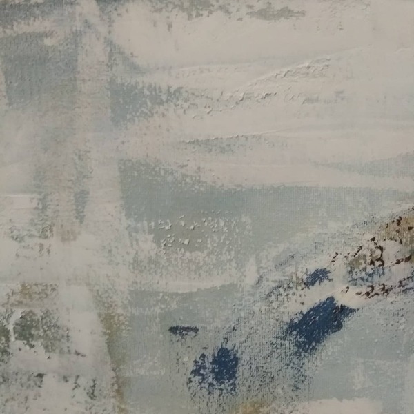 ALASKA 01 - Καμβάς με ακρυλικά Abstract Texture - 50*60 - πίνακες & κάδρα, πίνακες ζωγραφικής - 3