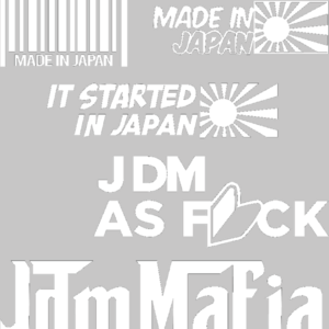 JDM sticker pack - αυτοκόλλητα, DIY - 2