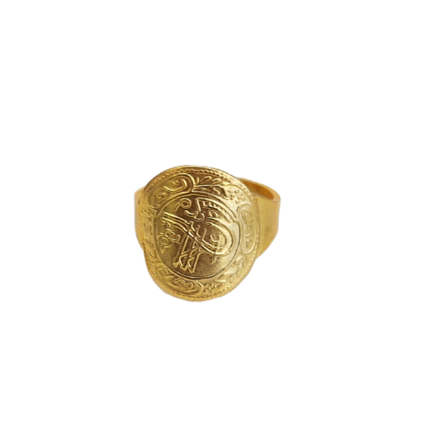 Χειροποίητο δαχτυλίδι, Gods & Goddesses IV - επιχρυσωμένα, χαλκός, boho, αυξομειούμενα
