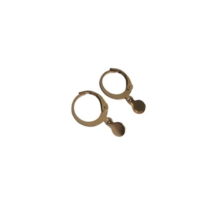Minimal σκουλαρίκια από ατσάλι - επιχρυσωμένα, κρίκοι, μικρά, ατσάλι, φθηνά