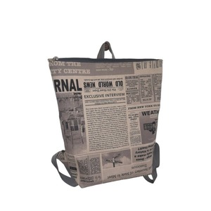Τσάντα πλάτης backpack newspaper - ύφασμα, πλάτης, all day
