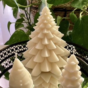 Αρωματικό Κερί Χριστουγεννιάτικο Δέντρο - χειροποίητα, χριστουγεννιάτικο δέντρο, αρωματικά κεριά, χριστουγεννιάτικα δώρα - 3