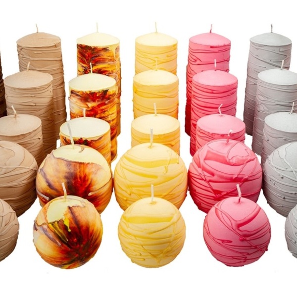 Αρωματικό κερί μπάλα με άρωμα *Τύπου ANGEL- THIERRY MUGLER, - χριστουγεννιάτικο, αρωματικά κεριά, διακοσμητικά, κεριά, κεριά & κηροπήγια - 5