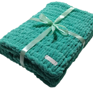 Βρεφικό κουβερτάκι σε χρώμα βεραμάν - κορίτσι, αγόρι, δώρα για μωρά, κουβέρτες - 3