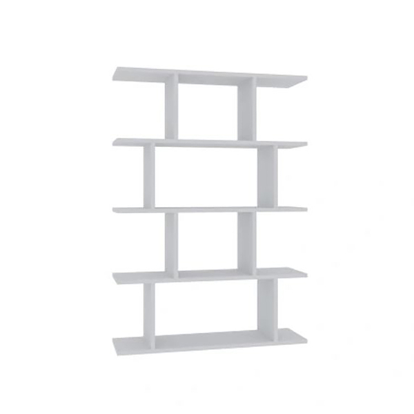 βιβλιοθήκη σε απόχρωση λευκή απο ξύλο μελαμίνης 150 cm x 100 cm x20cm (Υ x Π x Β ) - διακόσμηση σαλονιού, αξεσουάρ γραφείου