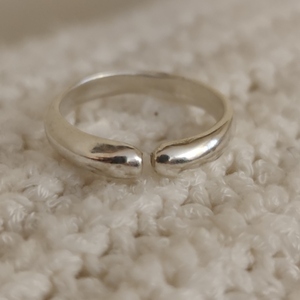 "Moon" Ring - επιχρυσωμένα, ασήμι 925, βεράκια, επιροδιωμένα, αυξομειούμενα - 4