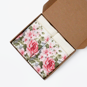 Χειροποίητη Βαμβακερή Πετσέτα Κουζίνας «Rose Floral» 45x80cm - ύφασμα, δώρο, πετσέτες, προσωποποιημένα - 4