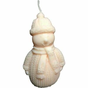 Φυτικό κερί Χιονάνθρωπος - αρωματικά κεριά, χιονάνθρωπος, χριστουγεννιάτικα δώρα