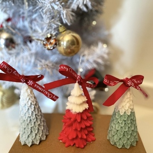 Πακετάκι με 3 χριστουγεννιάτικα δεντράκια - αρωματικά κεριά