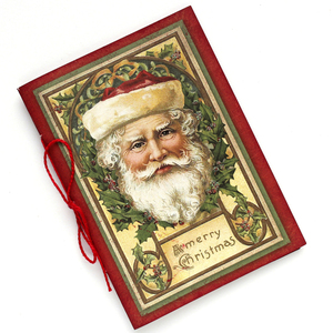 Χριστουγεννιάτικο μίνι σημειωματάριο Santa Claus - χαρτί - 2