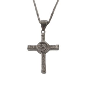 Ασημένιος Σταυρός 925 με πέτρες zircon - αλυσίδες, ασήμι 925, σταυρός, μακριά, φθηνά
