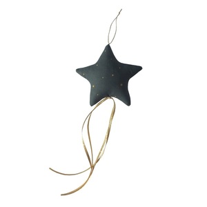 Χριστουγεννιάτικο στολίδι αστέρι - κυπαρισσί - ύφασμα, αστέρι, χριστούγεννα, στολίδι δέντρου, στολίδια