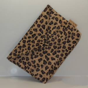 Γυναικεία τσάντα φάκελος γυναικείος από φελλό Leopard. Anifantou - animal print, φάκελοι, φελλός, χειρός, βραδινές - 3