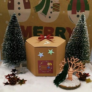 Γούρι 2023 - Μεταλλικό δέντρο ζωής με ευχές (ροζ χρυσό) - πράσινη φούντα - ξύλο, μέταλλο, διακοσμητικά, χριστουγεννιάτικα δώρα, δέντρο - 5