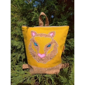 Παιδική τσάντα πλάτης Tiger, με φελλό. Anifantou - πλάτης, all day, φελλός, τσαντάκια - 3