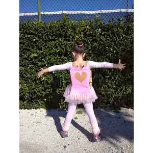Παιδική τσάντα μπαλέτου με φελλό, Ballet Bag καρδιά. Anifantou - φελλός, τσαντάκια - 4