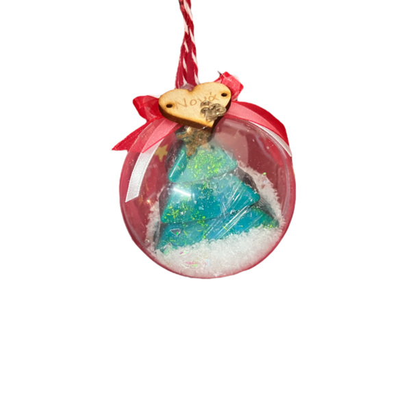 Χριστουγεννιάτικες αρωματικές σαπούνο-μπάλες γουράκια 2024! - νονά, plexi glass, γούρια