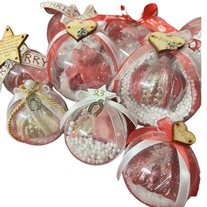 Χριστουγεννιάτικες αρωματικές σαπούνο-μπάλες γουράκια 2024! - νονά, plexi glass, γούρια - 4